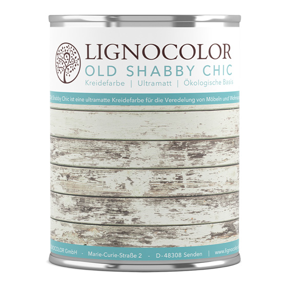 Lignocolor Kreidefarbe - perfekt zum Streichen von Möbeln in einem matten Look
