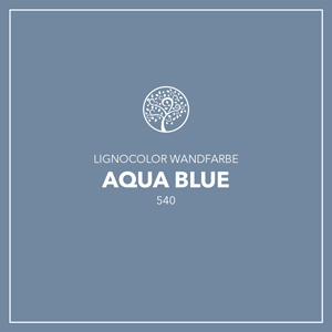 Lignocolor Wandfarbe Aqua Blue