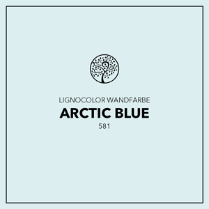 Lignocolor Wandfarbe Arctic Blue