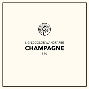 Lignocolor Wandfarbe Champagne