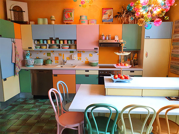 Küche streichen mit Kreidefarbe: Der Vorher-Nachher Vergleich