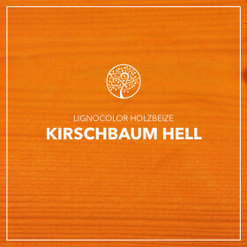 Lignocolor Holzbeize Kirschbaum hell