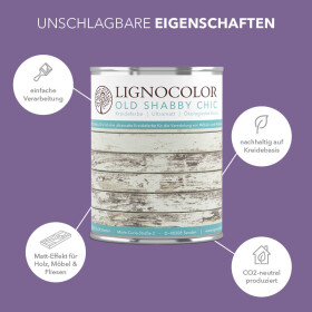 Lignocolor Kreidefarbe Lavendel