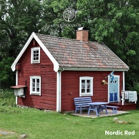 Lignocolor Wandfarbe Nordic Red