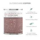 Lignocolor Glitzer Farbe 100 ml Copper