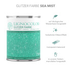 Lignocolor Glitzer Farbe 750 ml Sea Mist