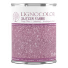 Lignocolor Set Glitzer Farbe + Basisfarbe (Pink)